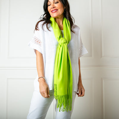 The Cashmere-Mix Pashmina