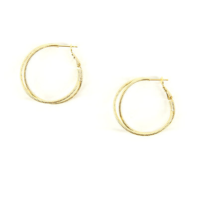 Minty Hoop Earrings